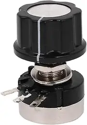 Aexit RV24YN (Potentiometer) 20S B103 10K Ohm Rotary Taper Carbon Potentiometer (38ry61qf98) Control Knob