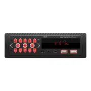 Car Radio 1 Din Stereo Bluetooth MP3 Audio Player In Dash Music USB FM AUX Input