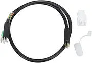 [EVTSCAN] Electric Bike Motor Extension Cable M6 Male 9 PIN Extension Cable 66CM for Front Rear HUB Motor Conversion KIT