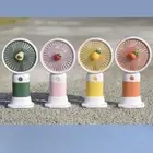Mini Hand-held Fan USB Rechargeable Portable Folding Desk Small Cooler Cooling