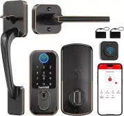 WiFi Smart Locks for Front Door: Hornbill Keyless Entry Door Lock with Handle