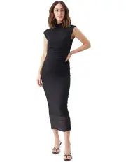 [Ripe] Thurley Mesh Dress in Black