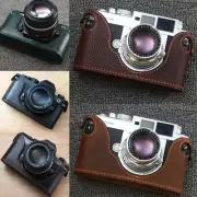 Genuine Leather Half Case Cover Bag Protector For Nikon FM2 FM3a FE2 Camera