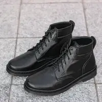 在飛比找蝦皮購物優惠-(真實圖像) 男士皮鞋高筒, 韓國皮鞋 5cm 高碼 D00