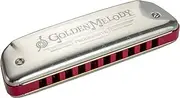 HOHNER GOLDEN MELODY/B Golden Melody 10 Hole Harmonica