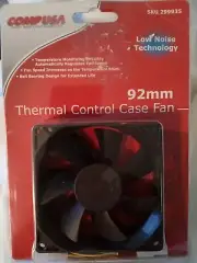 Comp PC Case Cooling Fan 299935 92 mm Thermal Control 4 Pin Computer Tower Vtg