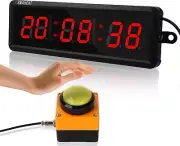 Fitness Timer With Stopwatch Button, Suitable For School/exam/Home SMAHEAT Timer