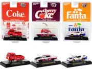 "COCA-COLA & FANTA" SET OF 3 PCS NEW RELEASE 1/64 DIECAST MODELS M2 52500-RC04