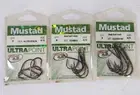 Mustad Ultrapoint Fishing Hooks (3) Packs 3/0 & Octupus Beak 4/0 & 6/0