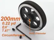 1 Pc Circumference 200mm 0.22yd 8'' in Length Measure Wheel