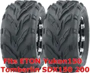 2 WANDA ATV Rear Tire Set 22x10-10 ETON Yukon150 Tomberlin SDX150 200 Sport P361
