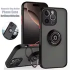 Ring Holder Phone Case For iPhone 16 15 14 13 11 12 Pro Max Plus Magnetic Cover