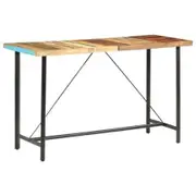 Bar Table 180x70x107 cm Solid Reclaimed Wood