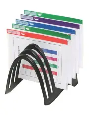 [Marbig] A4 Paper Documents Folder Rack/Organiser Holder/Stand Home/Office Black