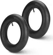 Mower Tire Inner Tubes 3.00/3.50-8 with Valve Stem for Pneumatic Wheelbarrow, Cart Wheel, Hand Trucks, Lawn Mowers, Tractors, Garden Cart, Wagons (2 Pack)