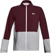 [Under Armour] Mens Stormproof 3.0 Waterproof Jacket (UK Size: XXL) (Maroon Red)