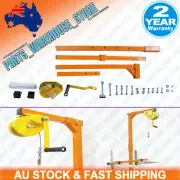 Air Conditioning Lifting Tool Self-Locking Folding Crane Manual Winch Brand New