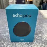 Echo Pop,Charcoal Wi-Fi+Bluetooth Smart Speaker with Alexa,NIB,Gift,Tech savy
