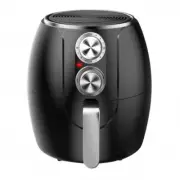 Brentwood 3.2 Quart Electric Air Fryer With Timer And Temp Control- Black And S
