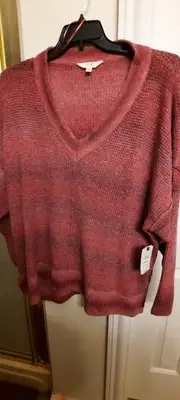 NWT Plus Size Sweater, 3x, TERRA SKY