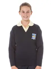 Navy Wool Pullover K-Yr6