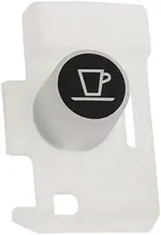 Large Cup Button Compatible with/Replacement Part for DeLonghi ES0081359 EN165 EN166 EN325 EN265 Nespresso