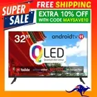 JVC 32" Edgeless FHD QLED Google Android TV Bluetooth WIFI Netflix YouTube Prime