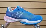 Babolat Jet Mach 3 Women Tennis Shoes - New - Blue/Pink