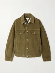 [Bottega Veneta] Bottega Veneta - Denim Jacket - Army green - IT36 IT 36 Green