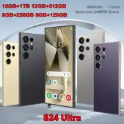 Unlocked S24 Ultra 5G 7.3" Smartphone Android 14.0 Dual SIM Cell Phone NEW