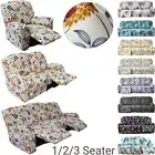 Stretch Recliner Chair Sofa Covers 1/2/3 Seater Floral Soft Arm Sofa Slipcover