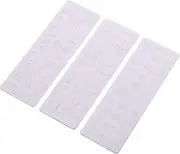 FOYTOKI 3Pcs Festival Nail Art Stamping Plates Happy Holiday DIY Template for Creative Nail Designs for Fingernail and Toenail Decoration Easy to Use Stencil for Festive