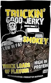 Truckin Good Jerky Smokey 100g x 12