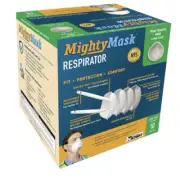 Mighty Mask Disposable N95 Face Mask (10-Pack) 16-90195 NIOSH Approved