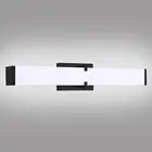 LED Bathroom Vanity Light Cool White Black Modern Matte Bathroom 40 INCH 5000K