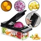 15in1 Fruit Vegetable Slicer Dicer Mandoline Julienne Food Chopper Cutter Peeler
