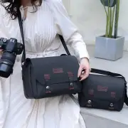 Photography Camera Bag Shoulder Carry Case Insert For Canon Nikon Sony Fuji Lens