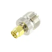 SMA Male to UHF Female RF Coax Cable Adapter