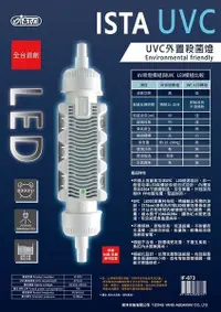 在飛比找Yahoo奇摩購物中心優惠-{台中水族} UVC外置殺菌燈 LED/7W(預防綠水.淨水