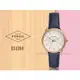 FOSSIL 手錶專賣店 國隆 ES4394 晶鑽氣質指針女錶 皮革錶帶 白色織紋錶面 防水 日期/星期顯示 全新品 保固一年 開發票