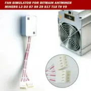 DIY Fan Simulator Part for Bitmain Antminer Miner L3 D3 S7 S9 Z9 S17 T15 T9 V9