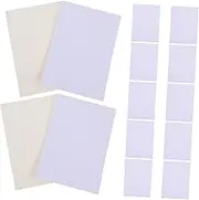 DOITOOL 20Pcs Pre Cut Photo Matting for Picture Frames Smooth Sturdy Artwork Frame Mats for DIY Projects Acid Paperboard for Home Decor and Precious Memories