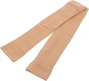 NOLITOY 1 Pair Arm Guard Fake Arm Wrap Cotton Gloves Arms Sleeves for Men Women Arm Compression Sleeve Sleeves for Women Grounding Wrist Strap Brace Grip Practical Arm Sleeves Beige Nylon
