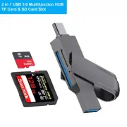 2 in 1 USB 3.0 HUB Type C Card Reader/Writer OTG Adapter SD Card Reader Adapter