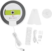 Portable Wall Mountable CD Player with 5.0, Multi Functional Music Player with Remote Control, Digital Display, USB and Headphone Ports