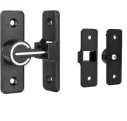 Barn Sliding Door Lock Hardware 90 Degree Heavy Duty Gate Latches Flip Latch
