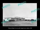 OLD 8x6 HISTORIC PHOTO OF MURRAY BRIDGE SA THE AMPOL OIL SERVICE STATION 1950