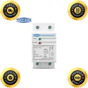 1 pcs 40A 60A 230V Din rail automatic recovery reconnect over voltage and under