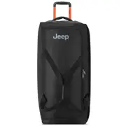 Jeep 82 cm 2-Wheel Rolling Duffle Bag - Black (JS009D)