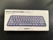 Logitech 920-011131 K380 Multi-Device Bluetooth Keyboard for Mac Brand New